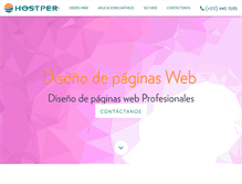 Tablet Screenshot of hostper.com